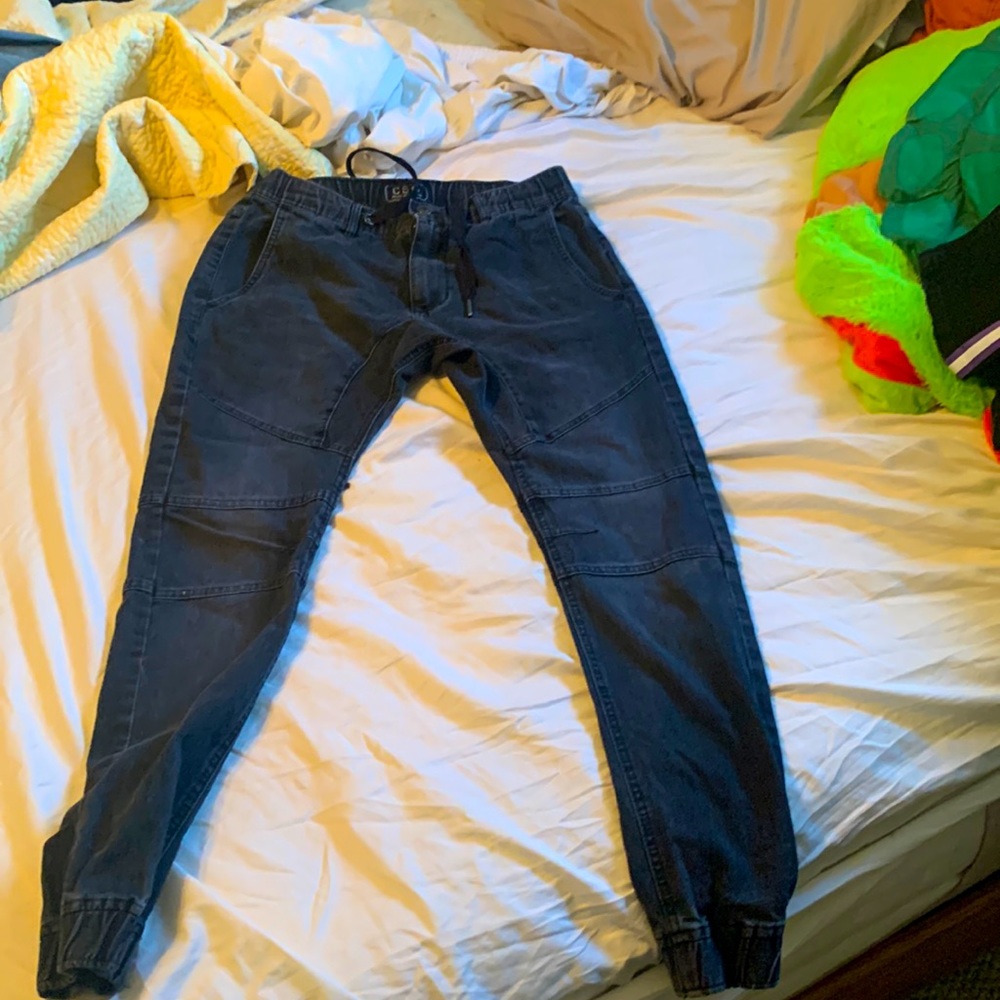 Champs sports gear black jeans! Size small/p. Only worn two times.